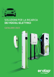 Catalogo stazioni per la ricarica dei veicoli elettrici Ecotap