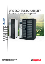 White Paper Ecosostenibilità degli UPS Legrand
