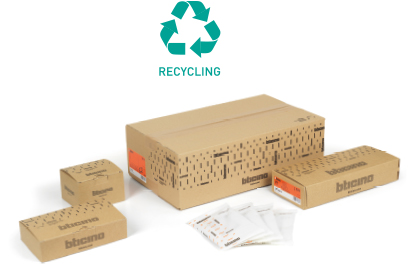 Imballi in carta e cartone 100% riciclabili 