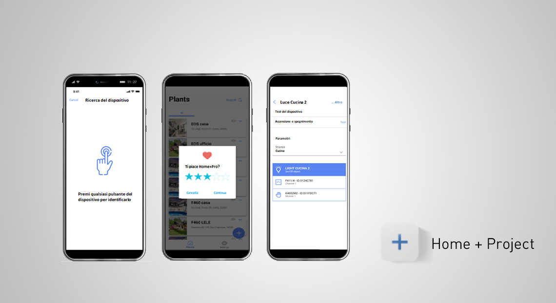 Continua l’evoluzione di Home+Project