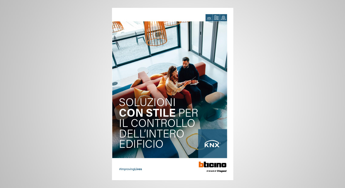 Nuova edizione del catalogo KNX di BTicino