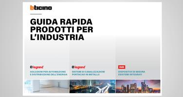 Disponibile la nuova Guida Rapida Legrand e IME per l’Industria