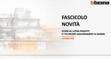 Fascicolo novità di Ottobre