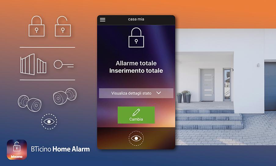 5 BTICINO HOME ALARM