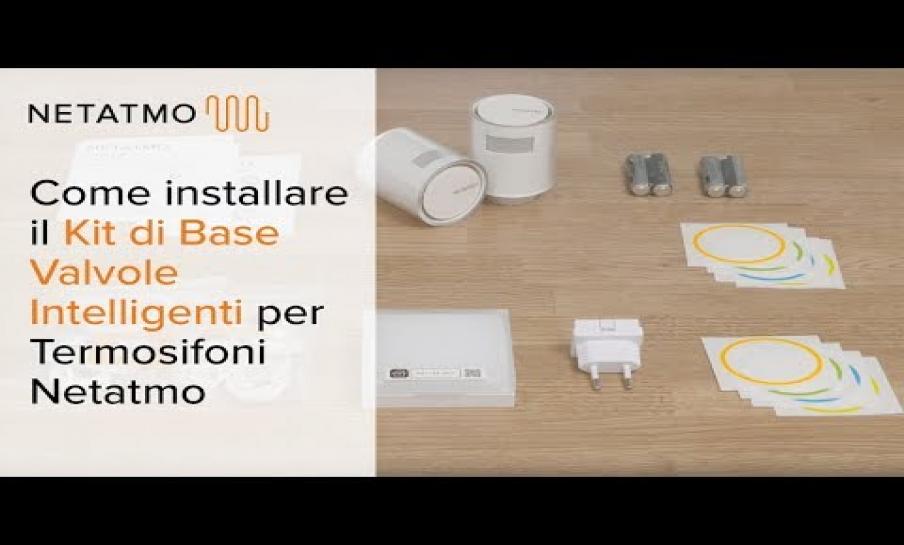 Bticino NETATMO Starter Pack - Valvole Termostatiche Intelligenti
