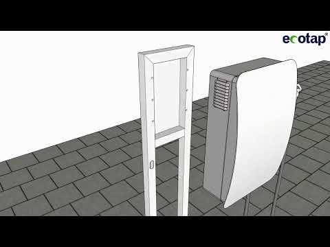 Preview image for the embedded video for gallery "Stazioni di ricarica Ecotap Installazione stazioni DC30 kW".